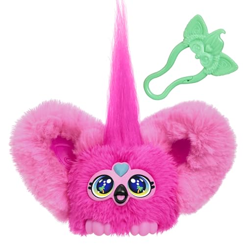 Furby Furblets Flo-Flo Flamingo-Minispielzeug aus Plüsch – interaktives, sprechendes Kuscheltier für Kinder von Furby