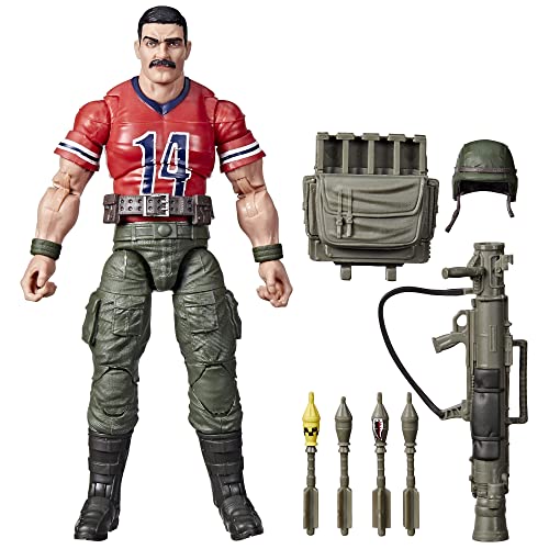 G.I. Joe Classified Series David L. Bazooka Katzenbogen Actionfigur 62 Sammlerstück Premium Spielzeug mit Zubehör 6 Zoll Maßstab Custom Package Art von G. I. Joe