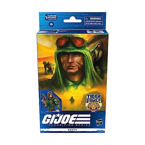 G.I. Joe Classified Series Tiger Force Dusty, Collectible G.I. Joe Actionfiguren, 65, 6 Zoll Actionfiguren für Jungen & Mädchen, mit Zubehör G.I. Joe Classified Series Tiger Force Dusty, Collectible G.I. Joe Actionfiguren, 65, 6 Zoll Actionfiguren für Jungen & Mädchen, mit Zubehör von Hasbro