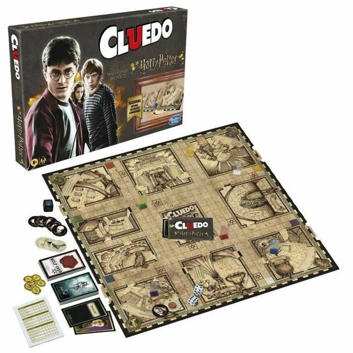 Geschicklichkeitsspiel Hasbro Cluedo Harry Potter (FR) von Hasbro