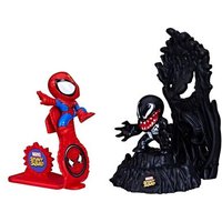 HASBRO F70685X0 Marvel Stunt Squad Spider-Man vs. Venom Spielset von Hasbro