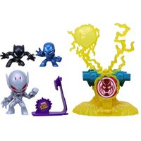 HASBRO F78345X0 Marvel Stunt Squad Helden gegen Schurken Spielset von Hasbro