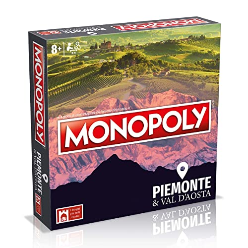 Hasbro, Monopoly, Die Dörfer Italiens Piemont und Val d'aosta, Brettspiel von Monopoly