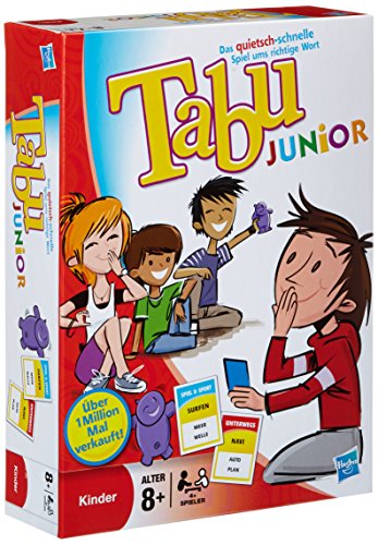 Hasbro 14334100 Tabu Junior, kindergerechtes Erklärspiel, ab 8 Jahren von Play-Doh