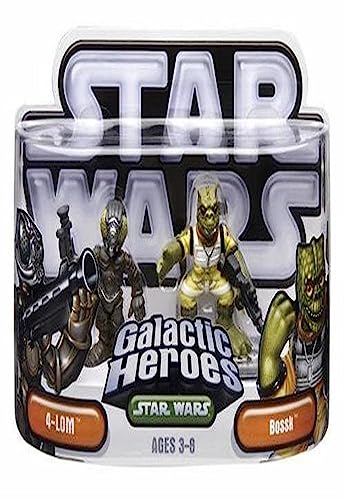 Hasbro - 85419 - Star Wars Galactic Heroes Mini-Figuren 2er Pack - 4-LOM und Bossk Hasbro - 85419 - Star Wars Galactic Heroes Mini-Figuren 2er Pack - 4-LOM und Bossk von Hasbro