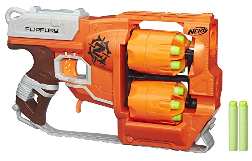 Nerf Hasbro A9603EU4 - Zombie Strike FlipFury, Spielzeugblaster von Nerf