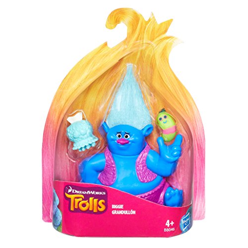 Hasbro B8046EL2 Trollstadt - Sammletroll Biggie, 10 cm große Figur für Kinder ab 4 Jahren von Hasbro