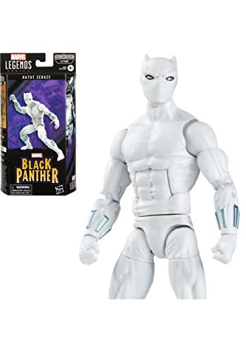 Hasbro Marvel Legends Series Black Panther, 15 cm große Hatut Zeraze Action-Figur, 6 Accessoires, 1 Build-A-Figure Element von Marvel