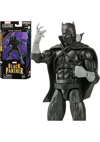 Marvel Hasbro Legends Series Classic Comics Black Panther, 15 cm große Action-Figur, 2 Accessoires, 1 Build-A-Figure Element Marvel Hasbro Legends Series Classic Comics Black Panther, 15 cm große Action-Figur, 2 Accessoires, 1 Build-A-Figure Element von Marvel