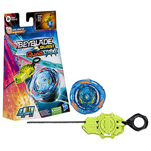 Hasbro Beyblade Burst QuadStrike Whirl Knight K8 Kreisel Starter Pack, Battle Kreisel Spielzeugset mit Starter, Mittel Hasbro Beyblade Burst QuadStrike Whirl Knight K8 Kreisel Starter Pack, Battle Kreisel Spielzeugset mit Starter, Mittel von Hasbro