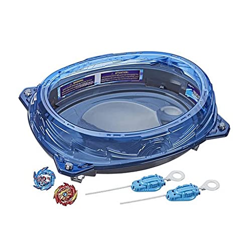 Hasbro Beyblade Burst Surge Speedstorm Volt Knockout Battle Set Battle Spielset mit Beystadium-Arena, 2 Kreiseln und 2 Startern F0525EU4 von Hasbro