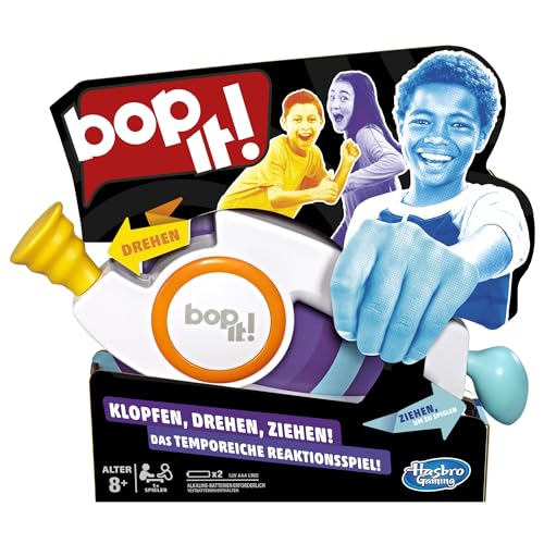 Hasbro Bop It Elektronisches Spiel für Kinder ab 8 Jahren von Hasbro