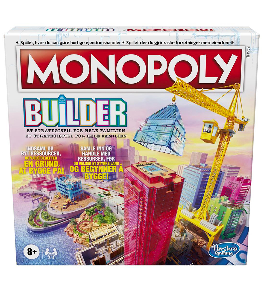 Hasbro Brettspiel - Monopoly Builder - Hasbro - One Size - Brettspiele von Hasbro