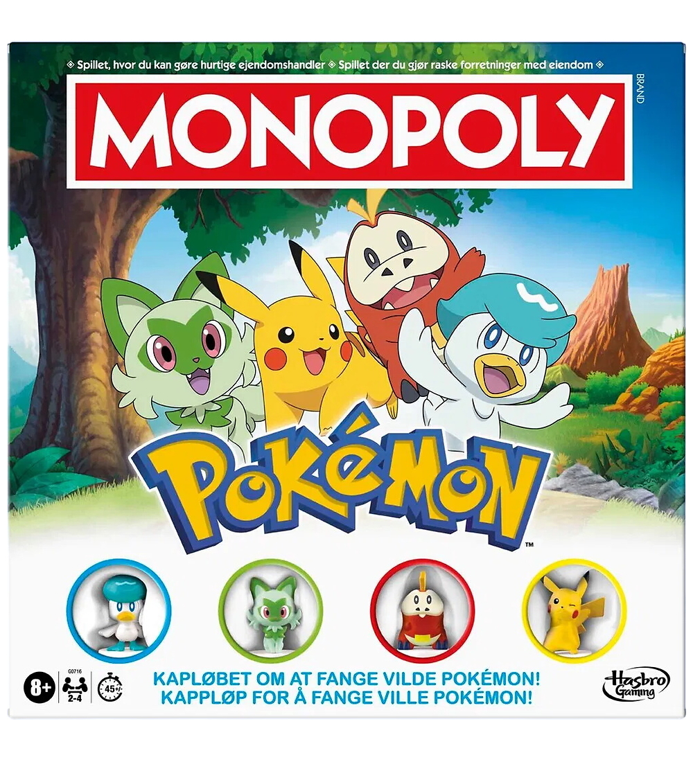 Hasbro Brettspiel - Monopoly Pokémon - Hasbro - One Size - Brettspiele von Hasbro