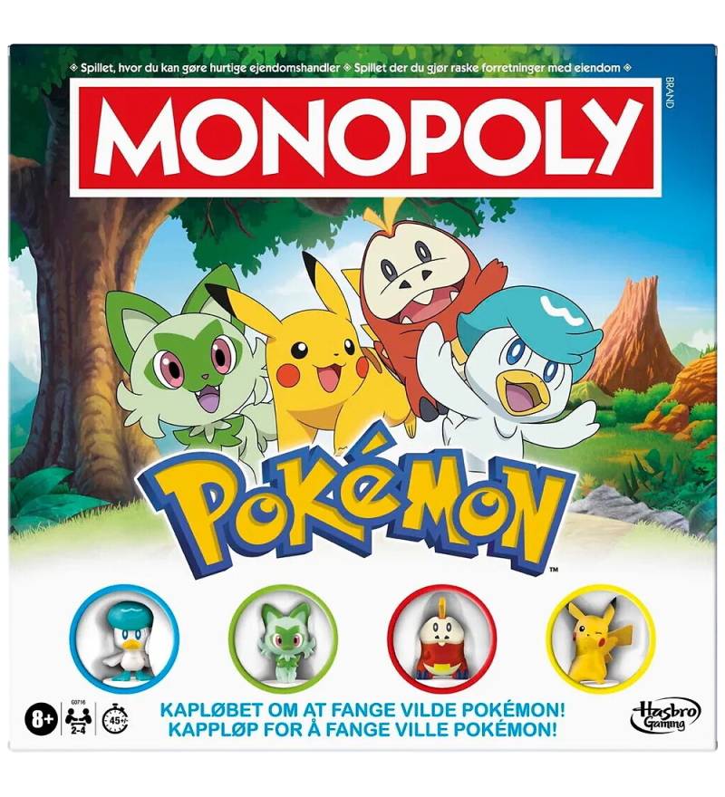 Hasbro Brettspiel - Monopoly Pokémon - Hasbro - One Size - Brettspiele Hasbro Brettspiel - Monopoly Pokémon - Hasbro - One Size - Brettspiele von Hasbro