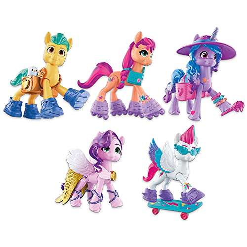Hasbro Collectibles - My Little Pony Movie Crystal Adventure Ponies Assortment von Hasbro