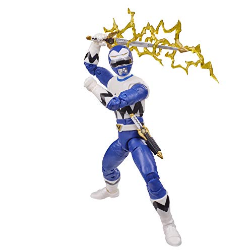 Power Rangers Lightning Collection Lost Galaxy Blue Ranger 6-Inch Premium Collectible Action Figure Toy with Accessories von Power Rangers