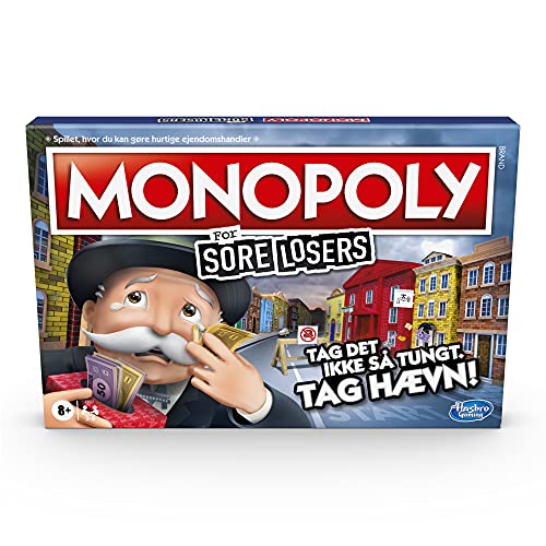 Hasbro Compatible Gaming - Monopoly Sore Losers Edition (Danish) (E9972) von Monopoly