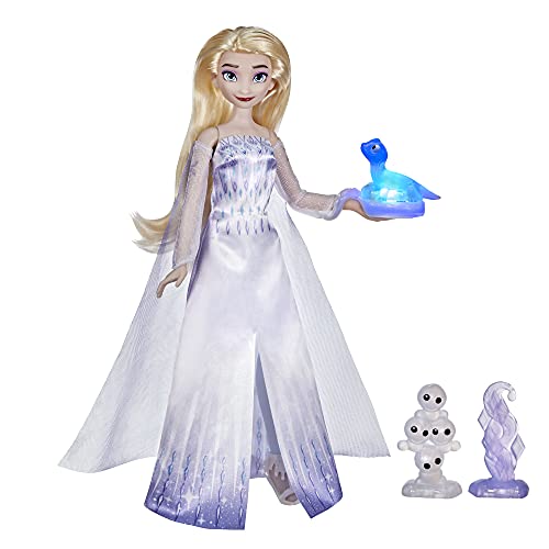 Disneys Die Eiskönigin 2 sprechende ELSA und Freunde, ELSA Puppe mit Geräuschen und Sätzen, Spielzeug für Kinder ab 3 Jahren von Hasbro Disney Die Eiskönigin