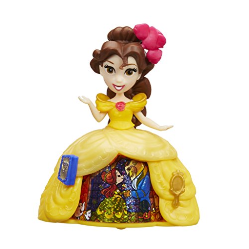 Hasbro Disney Princess Little Kingdom Mini Doll - Spin A Story - Belle (B8964) von Hasbro