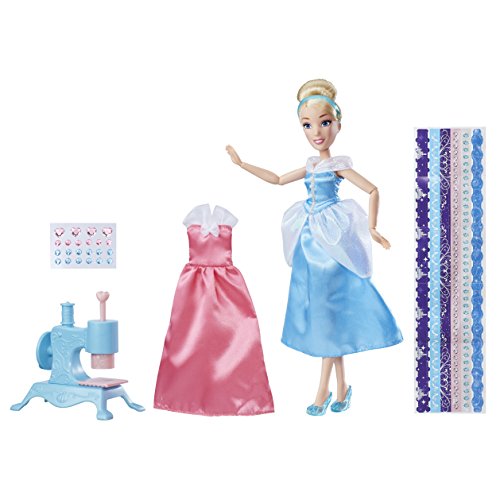 Hasbro Disney Prinzessin B6908EU4 Cinderellas Kleider-Designer, Puppe von Disney Princess