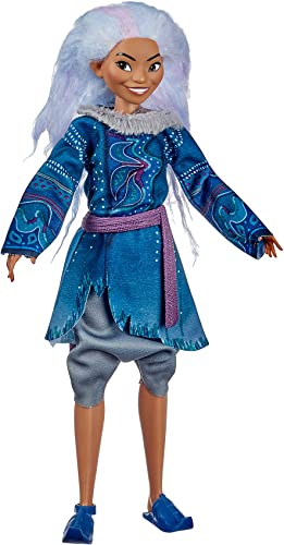 Disney Sisu als Mensch Modepuppe mit lavendelfarbenem Haar und Kleidung zu Disneys Raya und der letzte Drache, Spielzeug für Kids ab 3 Jahren von Hasbro Disney Prinzessinnen