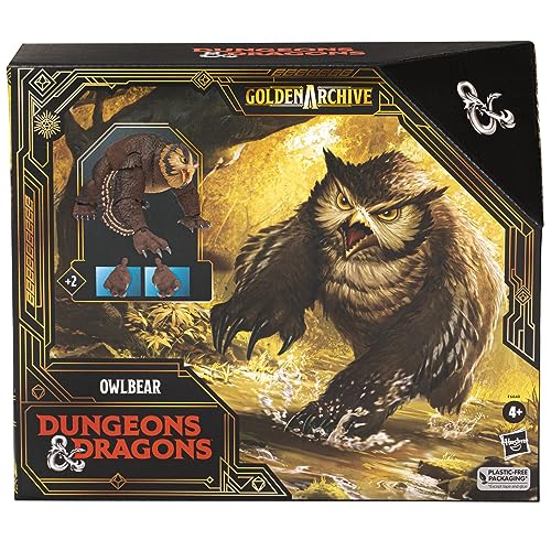 Hasbro Dungeons & Dragons Golden Archive Figur Owlbear, 21 cm Hasbro Dungeons & Dragons Golden Archive Figur Owlbear, 21 cm von Hasbro