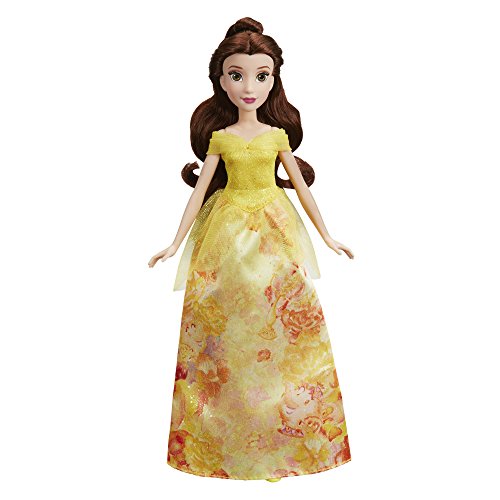 Hasbro Disney Prinzessin E0274ES2 Schimmerglanz Belle, Puppe von Disney Princess