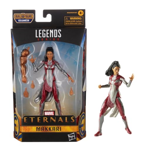 Hasbro Marvel Legends Series The Eternals 15 cm große Makkari Action-Figur, im Design zum Film, enthält 2 Accessoires, ab 4 Jahren E9526 Multicolor von Marvel