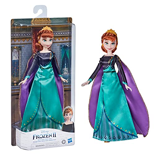 Hasbro F1412ES0 Die Eiskönigin 2 Königin Anna Modepuppe, Kleid, Schuhe und rote Haare, Spielzeug für Kinder ab 3 Jahren von Hasbro Disney Die Eiskönigin