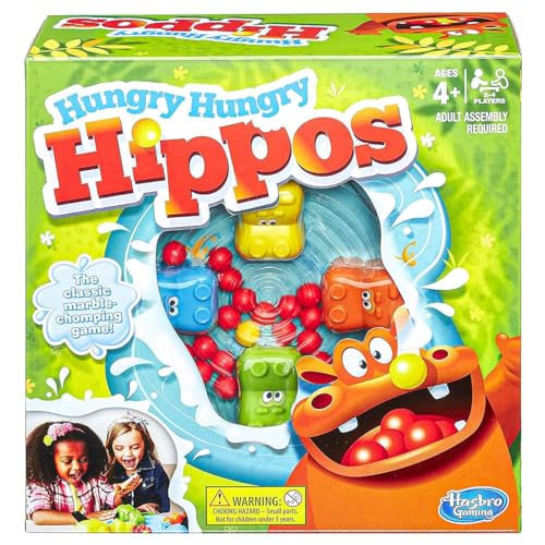Hasbro Gaming Elefun and Friends Hungry Hungry Hippos Game von Hasbro