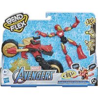 Hasbro F02445L0 - Marvel Avengers Bend and Flex, Flex Rider Iron Man Action-Figur, 15 cm große biegbare Figur Hasbro F02445L0 - Marvel Avengers Bend and Flex, Flex Rider Iron Man Action-Figur, 15 cm große biegbare Figur von Hasbro