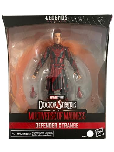 HASBRO DR. STRANGE F34265L0 Figura Marvel Legend Series Defender Strange Does not Apply Doctor Zubehör, Mehrfarbig, one Size HASBRO DR. STRANGE F34265L0 Figura Marvel Legend Series Defender Strange Does not Apply Doctor Zubehör, Mehrfarbig, one Size von Marvel