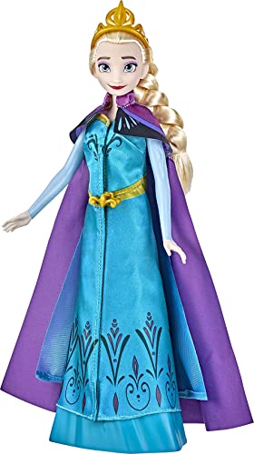 Hasbro Disney Frozen Elsa's Royal Reveal, Elsa Doll with 2-in-1 Fashion Change, Frozen Toy for Kids 3 and Up von Hasbro Disney Frozen