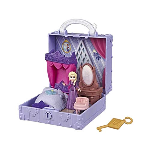 Hasbro Frozen 2 Koffer AST Figuren und Playset weiblich, Mehrfarbig, 1 Stuumlck, Modell sortiert ( Princess Elsa or Princess Anna) von Hasbro