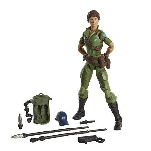 G.I. Joe Hasbro Classified Series Lady Jaye Action Figure 25 Collectible Premium Toy with Multiple Accessories 6-Inch Scale with Custom Package Art CS Figure Rocket Cranberry G.I. Joe Hasbro Classified Series Lady Jaye Action Figure 25 Collectible Premium Toy with Multiple Accessories 6-Inch Scale with Custom Package Art CS Figure Rocket Cranberry von G.I. Joe