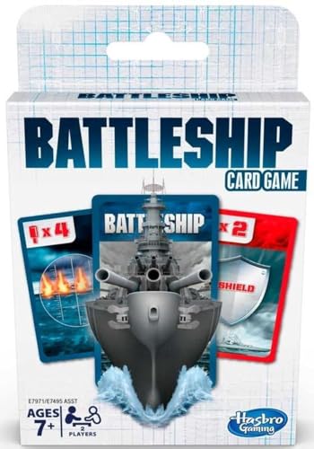 Hasbro Gaming Battleship Card Game for Kids Ages 7 and Up, 2 Players Strategy Game von Hasbro Gaming