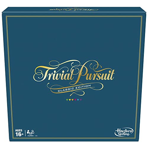 Hasbro Gaming C1940 - Trivial Pursuit Spiel, Classic Edition (englisch) von Hasbro Gaming