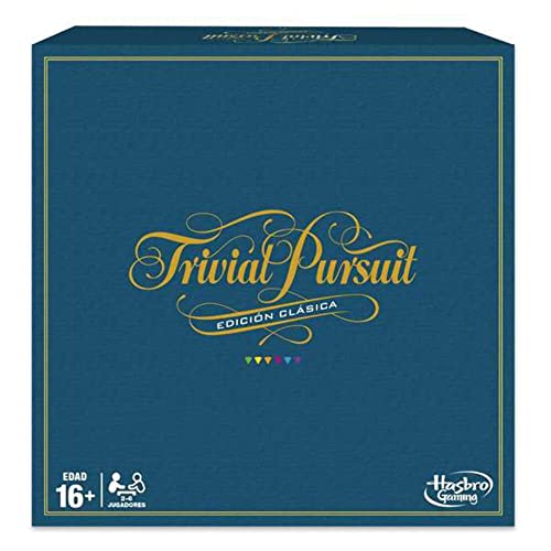 Hasbro Gaming C1940105 – Trivial Pursuit, klassische Edition (spanische Version) von Hasbro Gaming