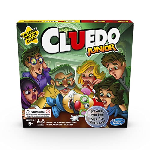 Hasbro Gaming Cluedo Junior Brettspiel für Kinder (Sprache Niederländisch) von Hasbro