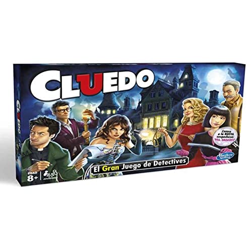 Hasbro Gaming Set in Familie Cluedo (HASBRO 38712) spanische Fassung Miscelanea bunt von Hasbro