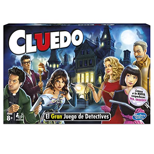 Hasbro Gaming Set in Familie Cluedo (HASBRO 38712) spanische Fassung Miscelanea bunt von Hasbro Gaming