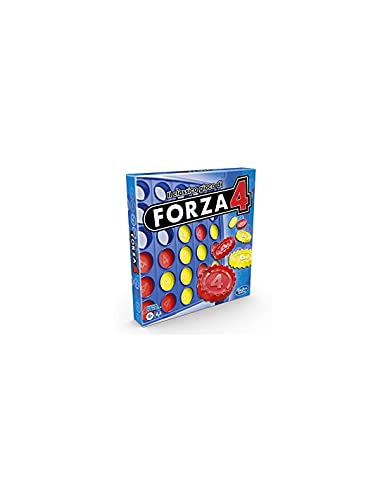 Hasbro Gaming Forza 4 Brettspiel für 2 Spieler, Familienspielzeug geeignet für Jungen und Mädchen ab 6 Jahren, enthält Spielraster und 42 Spielsteine von Hasbro Gaming