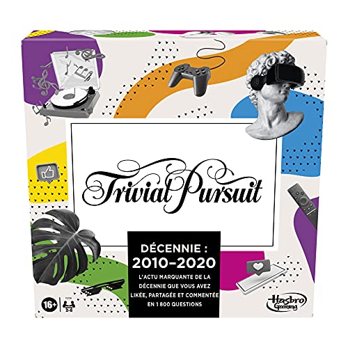 Hasbro Gaming TRIVIAL PURSUIT DECADES 10/20, französische Ausgabe von Hasbro Gaming