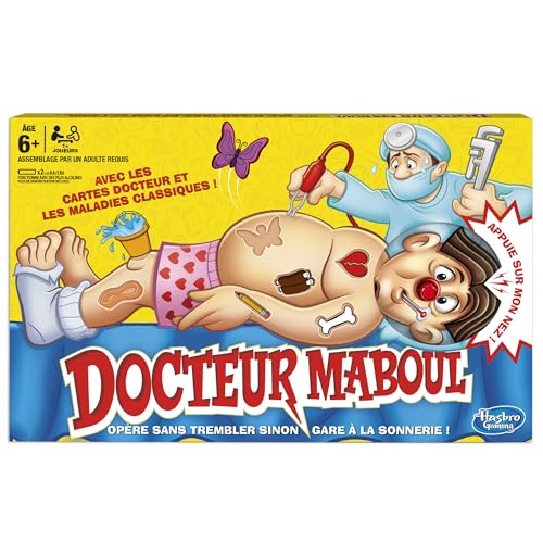 Hasbro Gesellschaftsspiel Docteur Maboul/Doktor Bibber (französische Version) von Hasbro Gaming