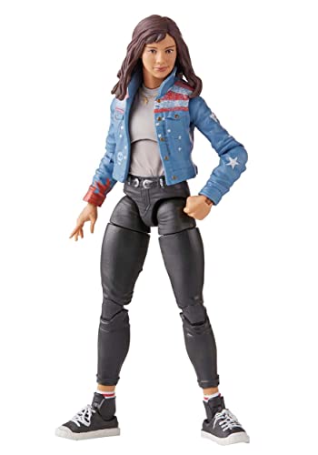 Marvel Legends Series America Chavez Action Sammelfigur (15 cm) Cinematic Universe 2 Accessoires und 1 Build-A-Figure Element von Marvel