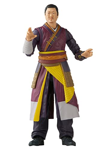 Marvel Legends Series Marvel’s Wong Action Sammelfigur (15 cm) Marvel Cinematic Universe, 4 Accessoires und 1 Build-A-Figure Element von Marvel