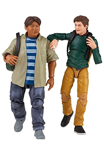 Marvel Legends Series Spider-Man 60th Anniversary Peter Parker und Ned Leeds MCU 2er-Pack, 15 cm große Action-Figuren, 7 Accessoires von Marvel