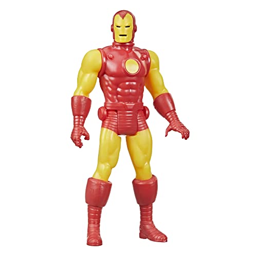 Hasbro Marvel Legends 9,5 cm große Retro 375 Collection Iron Man Action-Figur, F2656 von Marvel