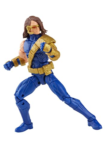 Hasbro Marvel Legends Series 15 cm große Marvel’s Cyclops Action-Figur, Premium-Design, 1 Figur und 1 Build-A-Figure Element von Marvel